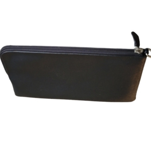 Authentic COACH Story Pouch | XL Clutch /Wristlet | Crossgrain Leather | EUC - Picture 9 of 16